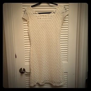 Apt 9 Cream colored mini dress in size s